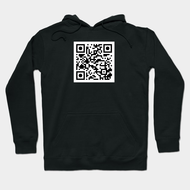 TYCE TEES QR Hoodie by Tyce Tees